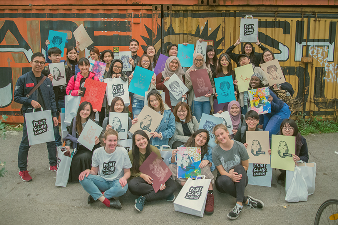 Group photo - London Print Club